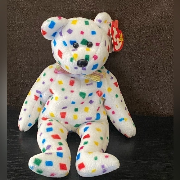 Ty Retired "TY 2K" Beanie Baby Collectible w/ Swing Tag (2000)- Rare - Picture 1 of 3